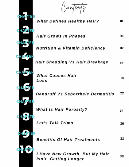 The Healthy Hair Bible By divineRootz (Ebook)